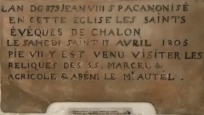 Eglise-Saint-Marcel-71 plaque commémorative