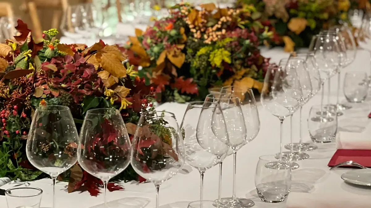 Tables carrés - Salle de réception