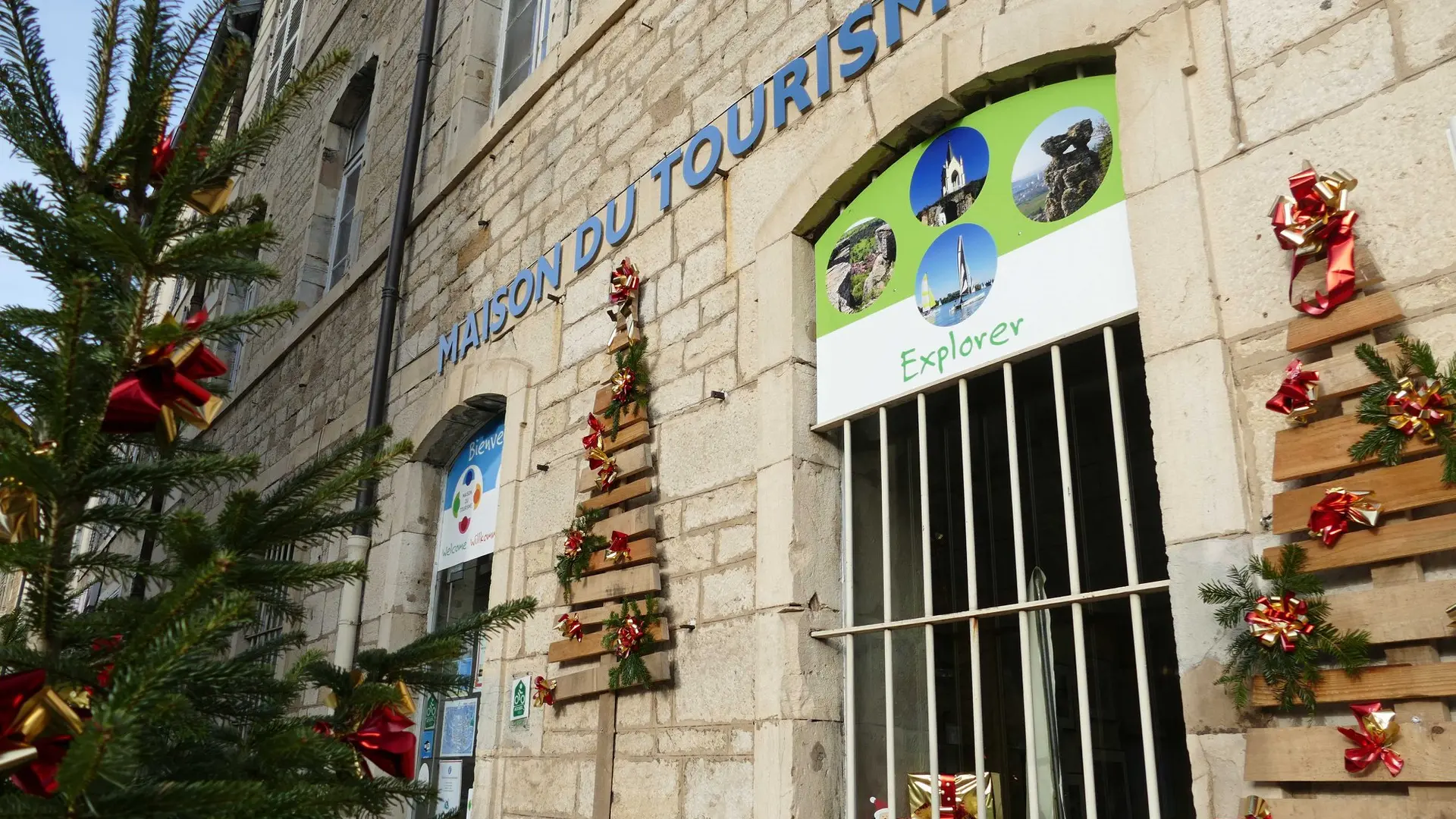 Maison du Tourisme - décos Noel