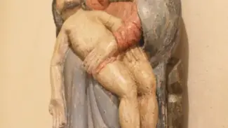 Pietà XVIe MH 1928 Chassey-le-Camp