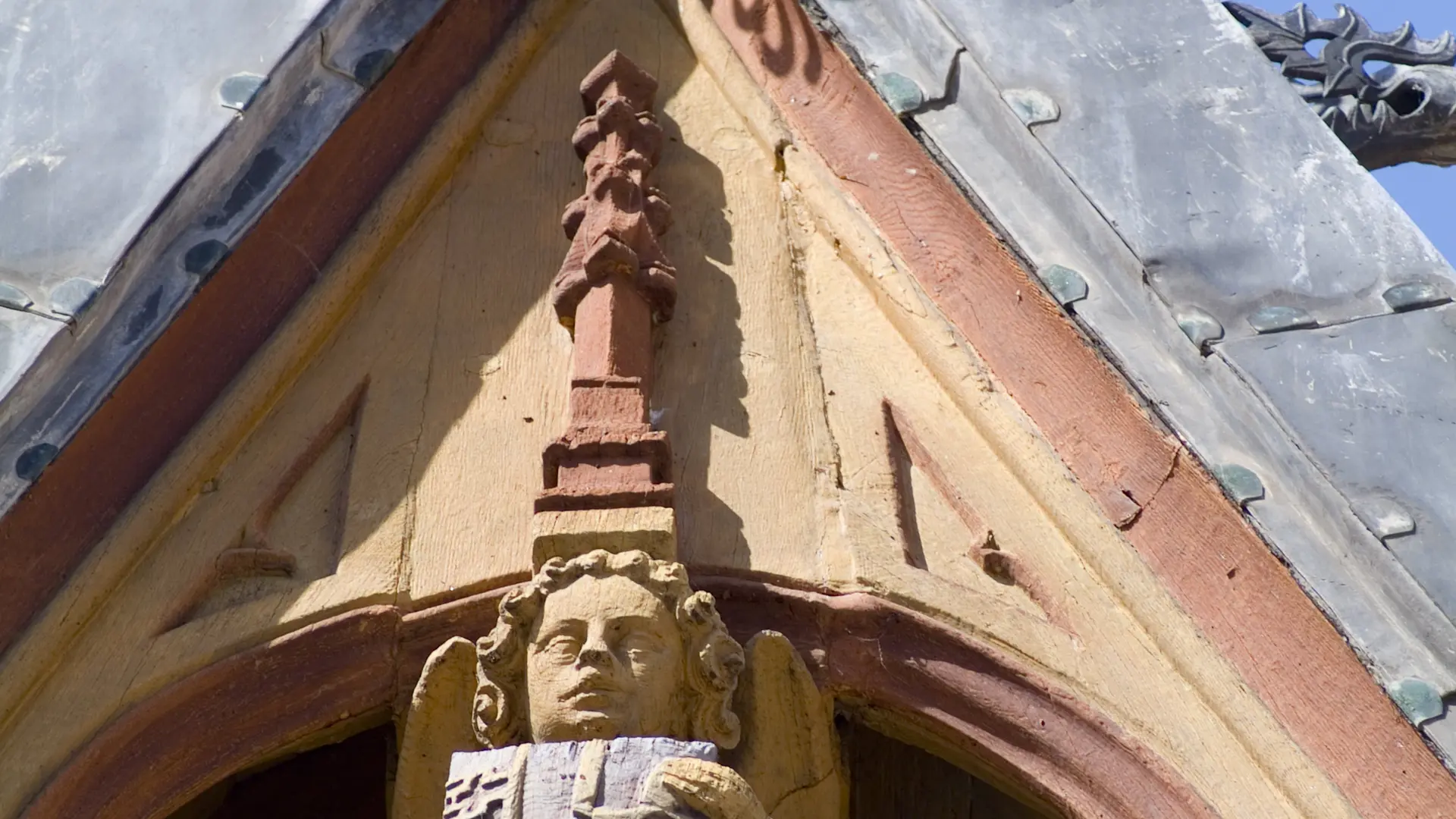 Détail toit Hospices de Beaune