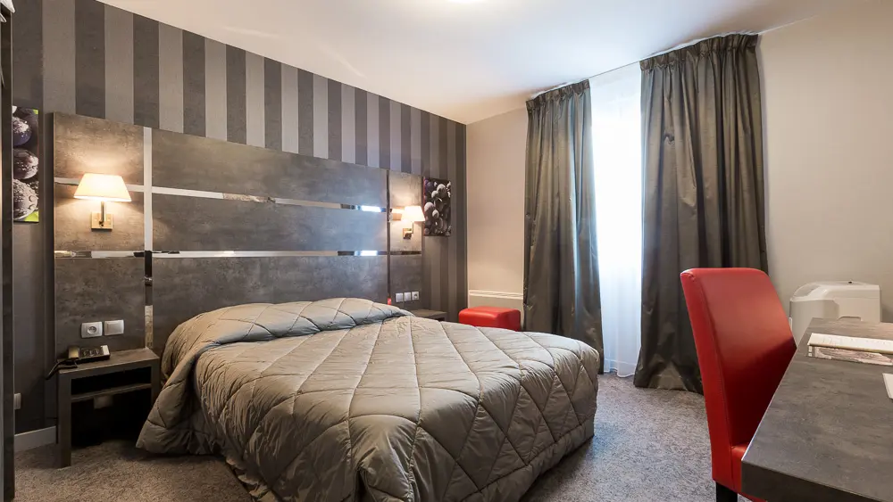 Chambre double personne à mobilité réduite