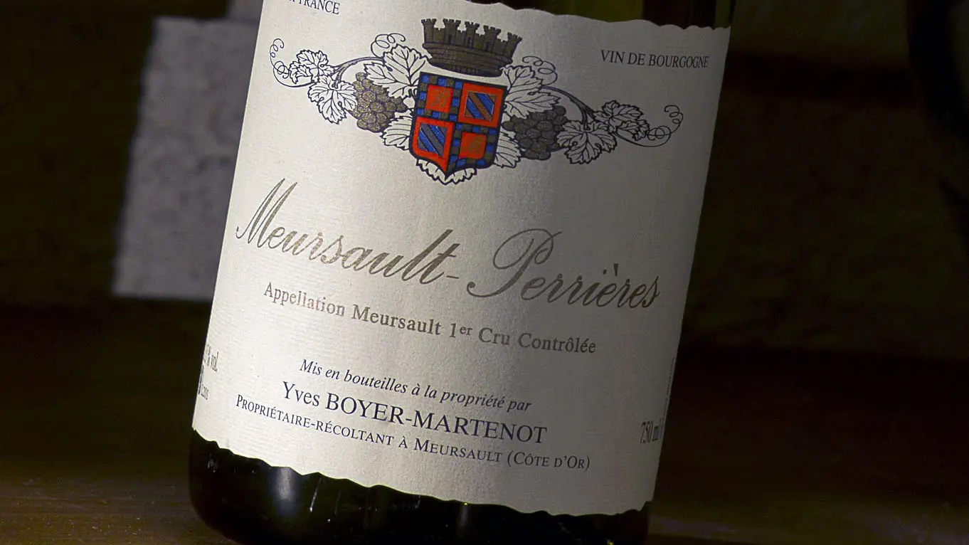 Bouteille Domaine Boyer-Martenot