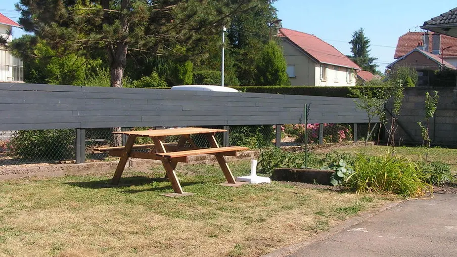 extérieur table bois