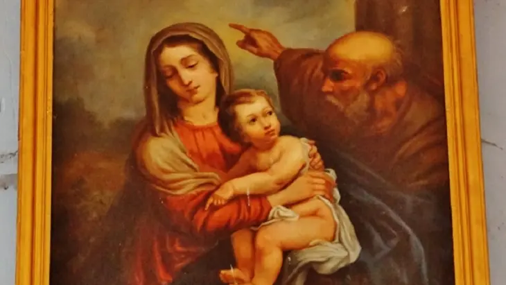 Charrecey Tableau de la Sainte Famille