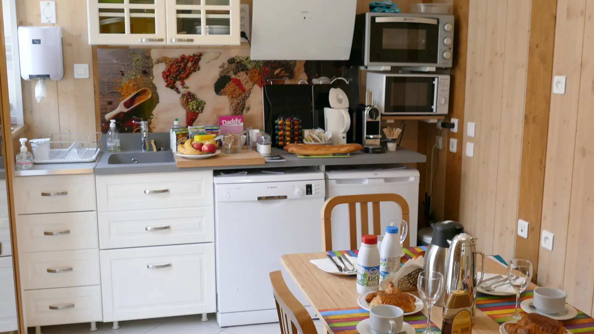 Cuisine privée et coin repas