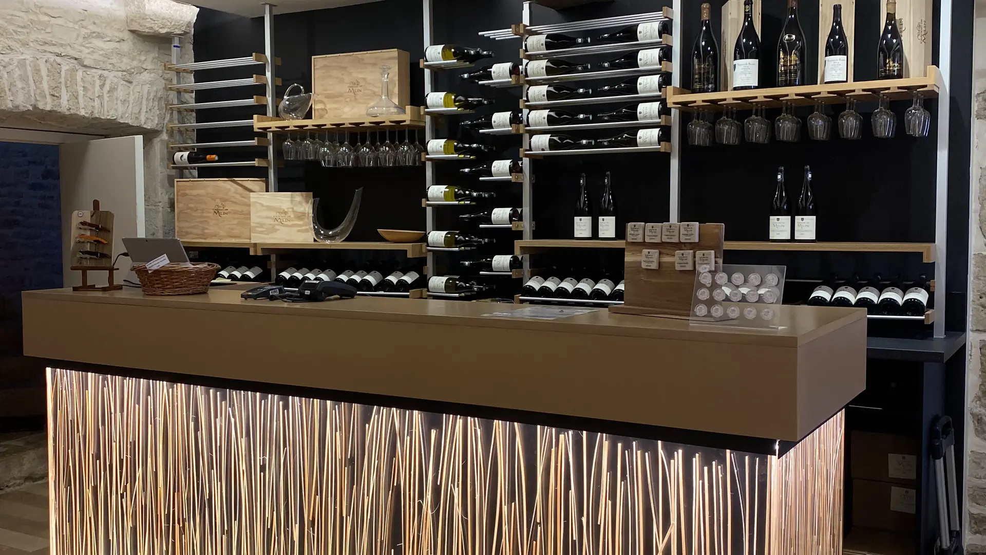 Comptoir accueil
