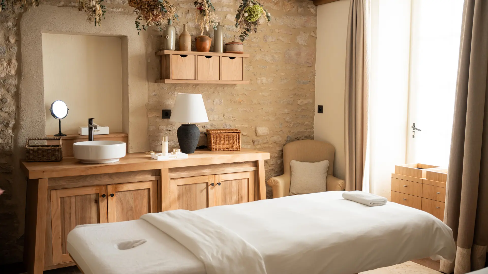 Cabine de soin - SPA Sisley