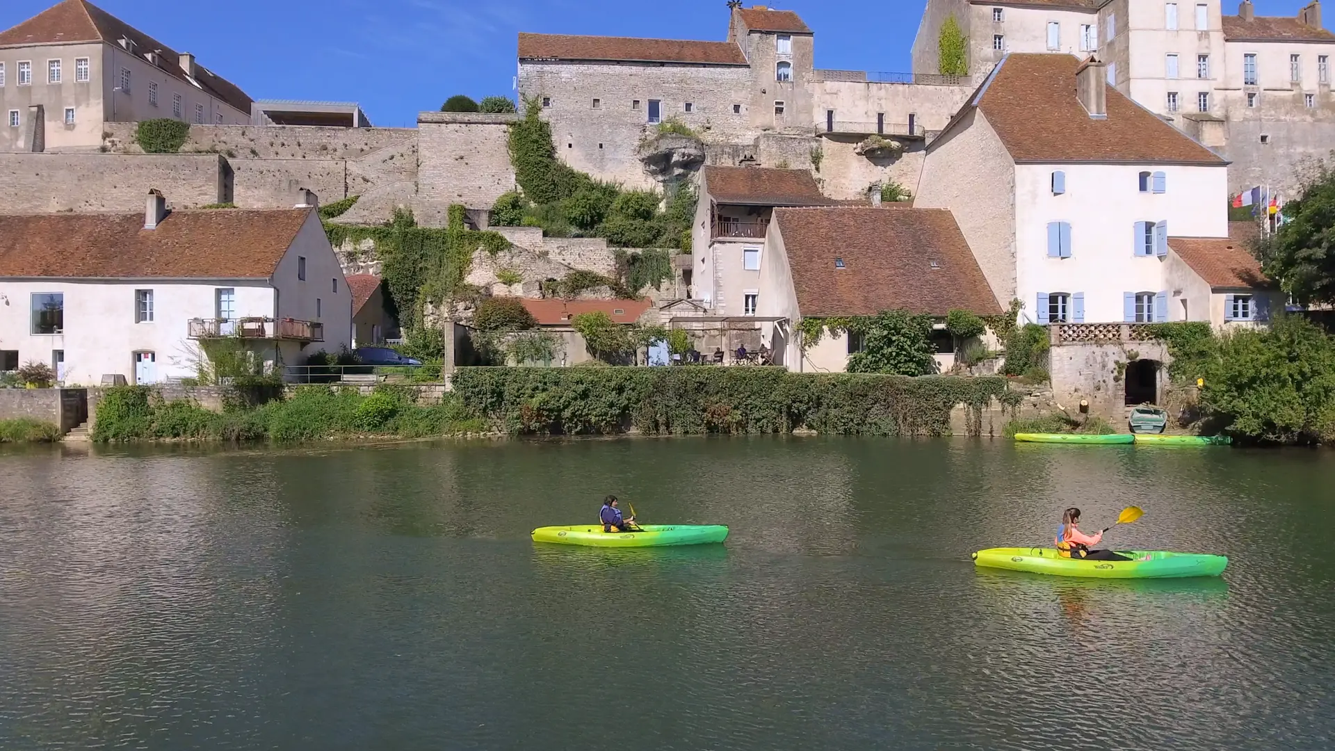 Canoë sur l'Ognon - Pesmes