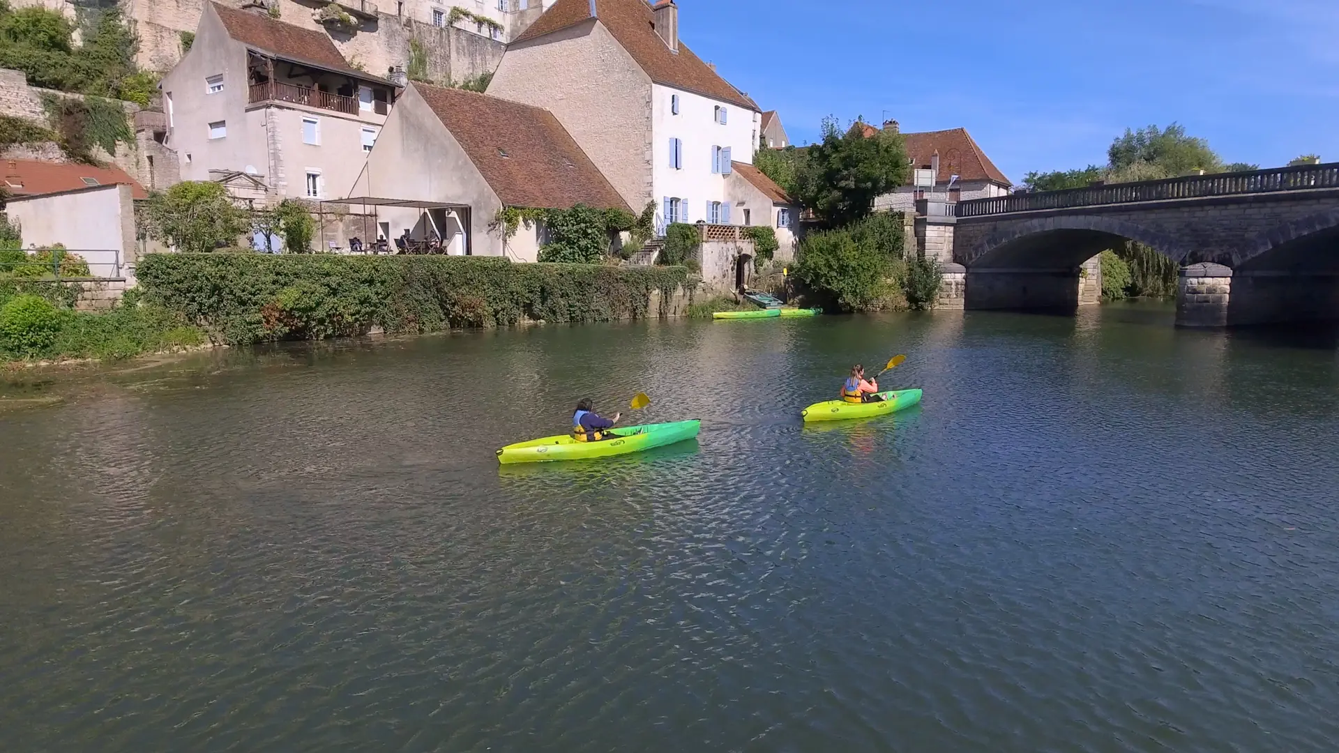 Canoë sur l'Ognon - Pesmes