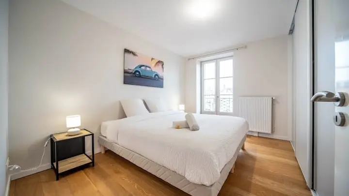 Chalon - Paradis Bord de Saône - MT - Chambre lit double (1)