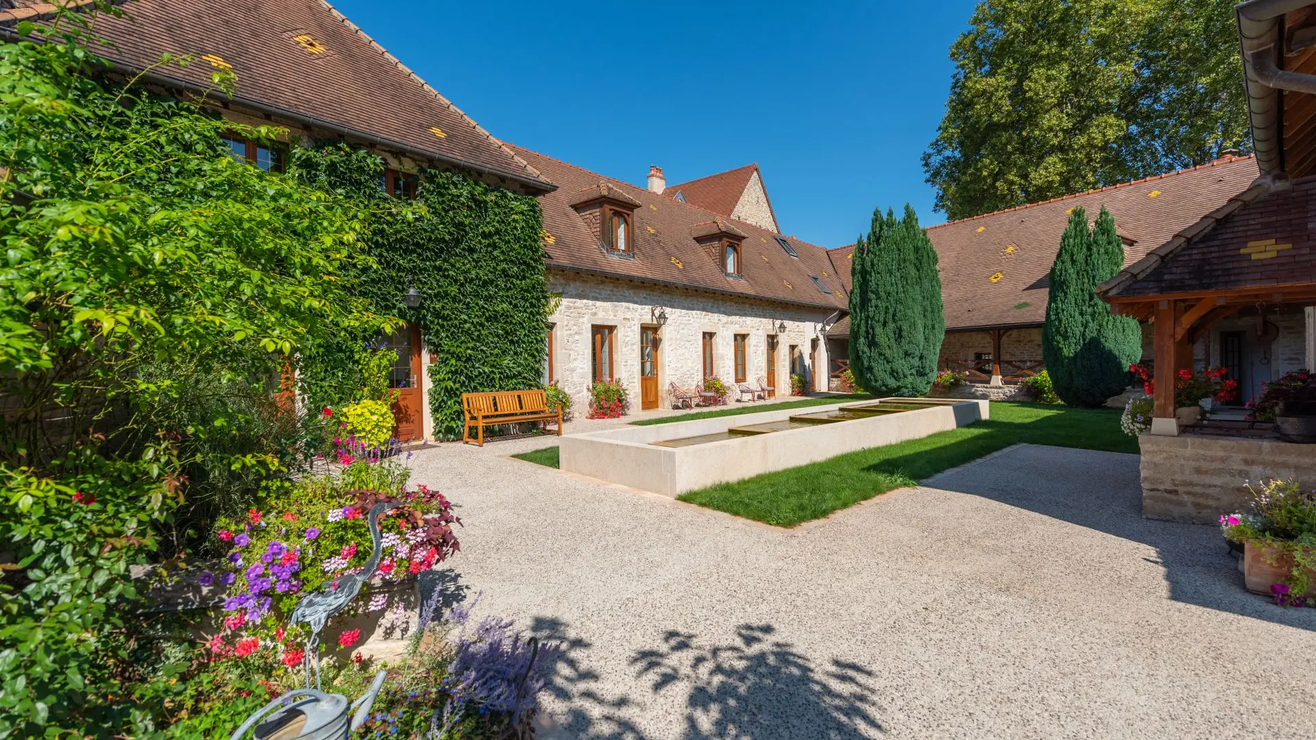 Clos de la Vouge - Cour intérieure