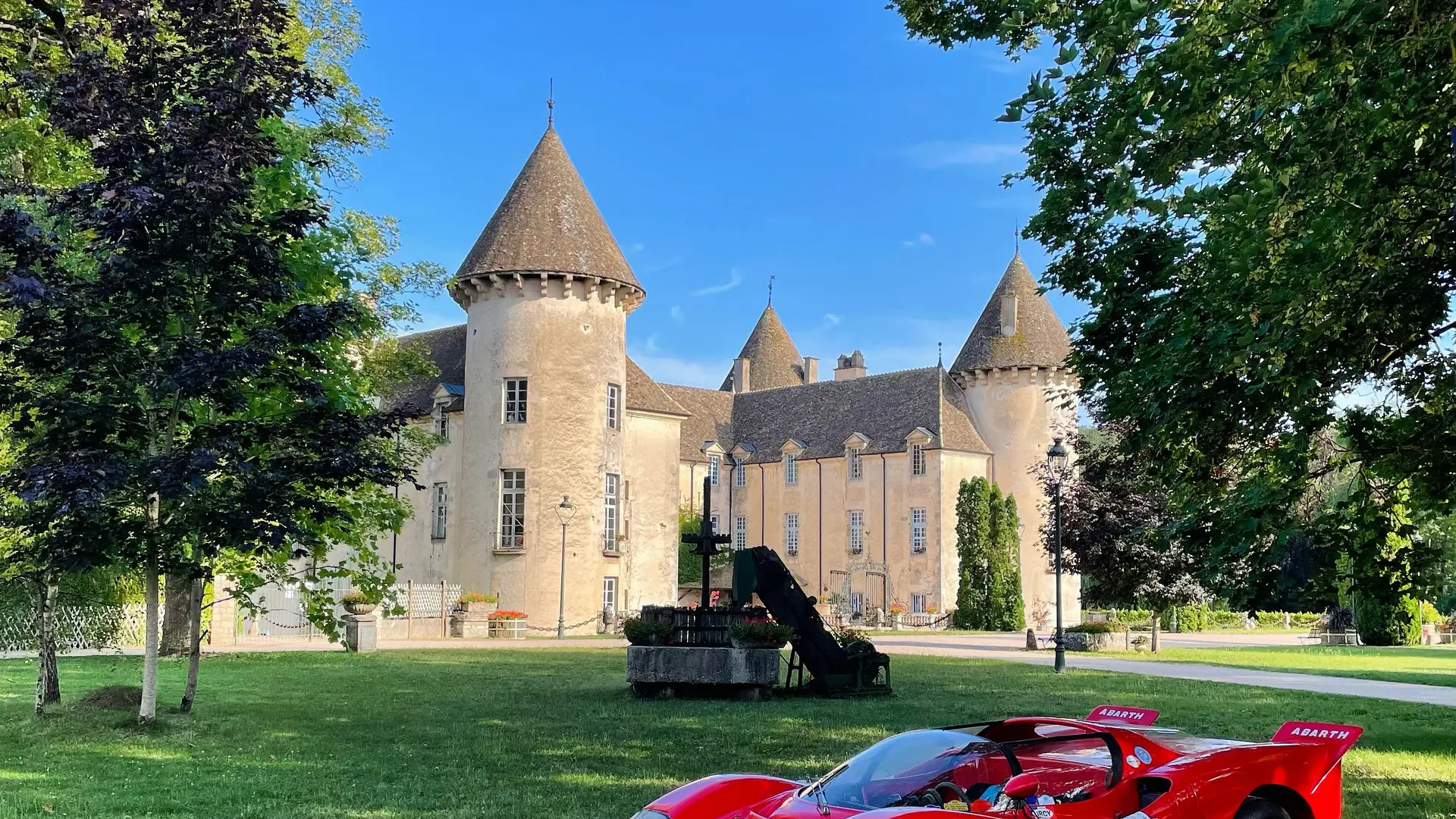 Abarth 1000SP du Château de Savigny-lès-Beaune