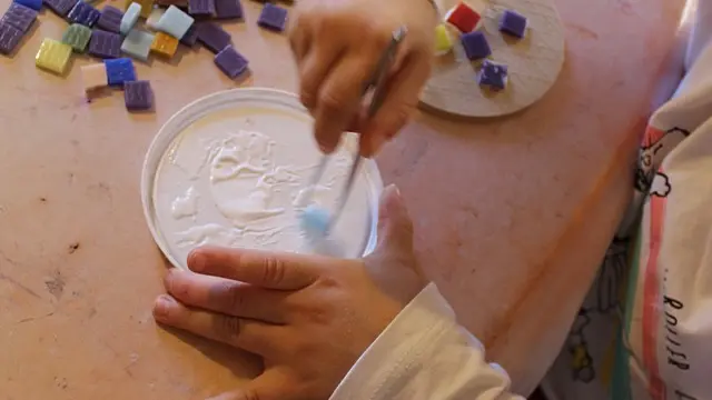 Atelier Mosaïque Enfants Jade - 1 - Curiosités d'Art Mercurey