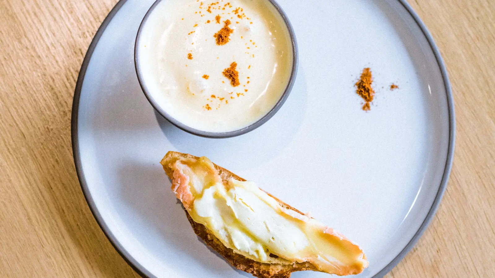 Mousse tiède d'Epoisses