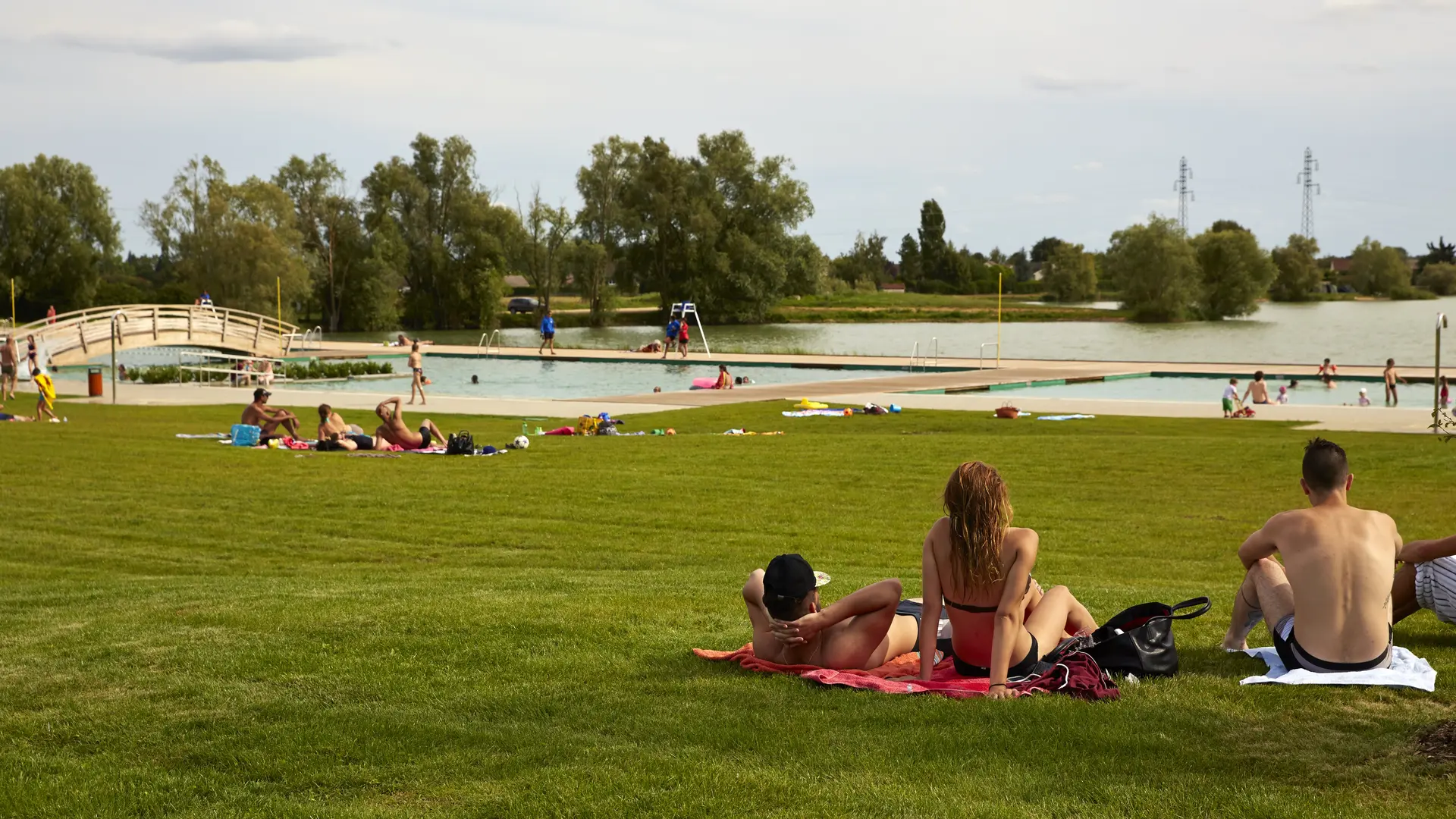 Beaune Côté Plage, baignade naturelle et loisirs aquatiques - plages
