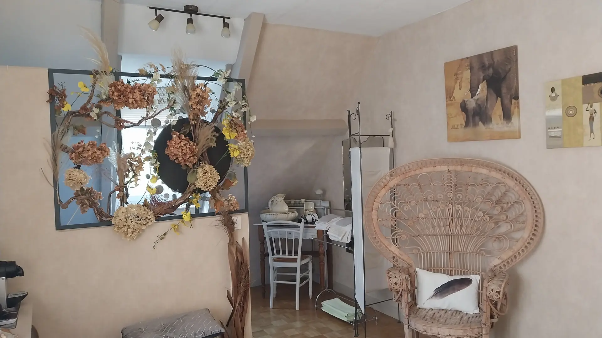 Gergy - Hébergement - La Renaudière - Chambre Orchidée (5)