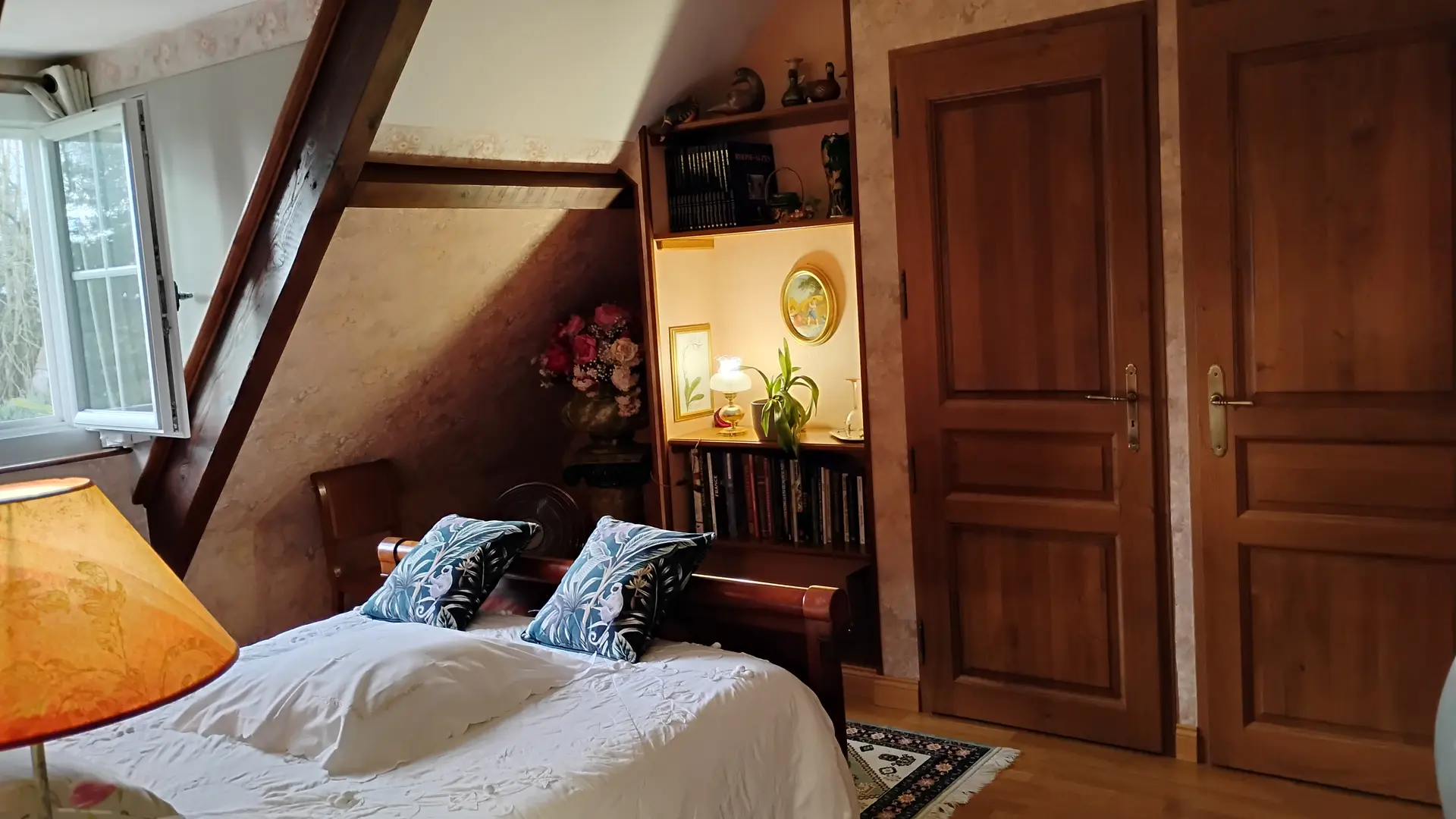 Gergy - Hébergement - La Renaudière - Chambre Hellebore (6)