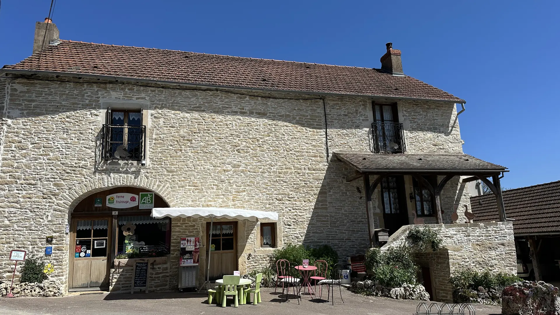 Glaces à la ferme Fruirouge