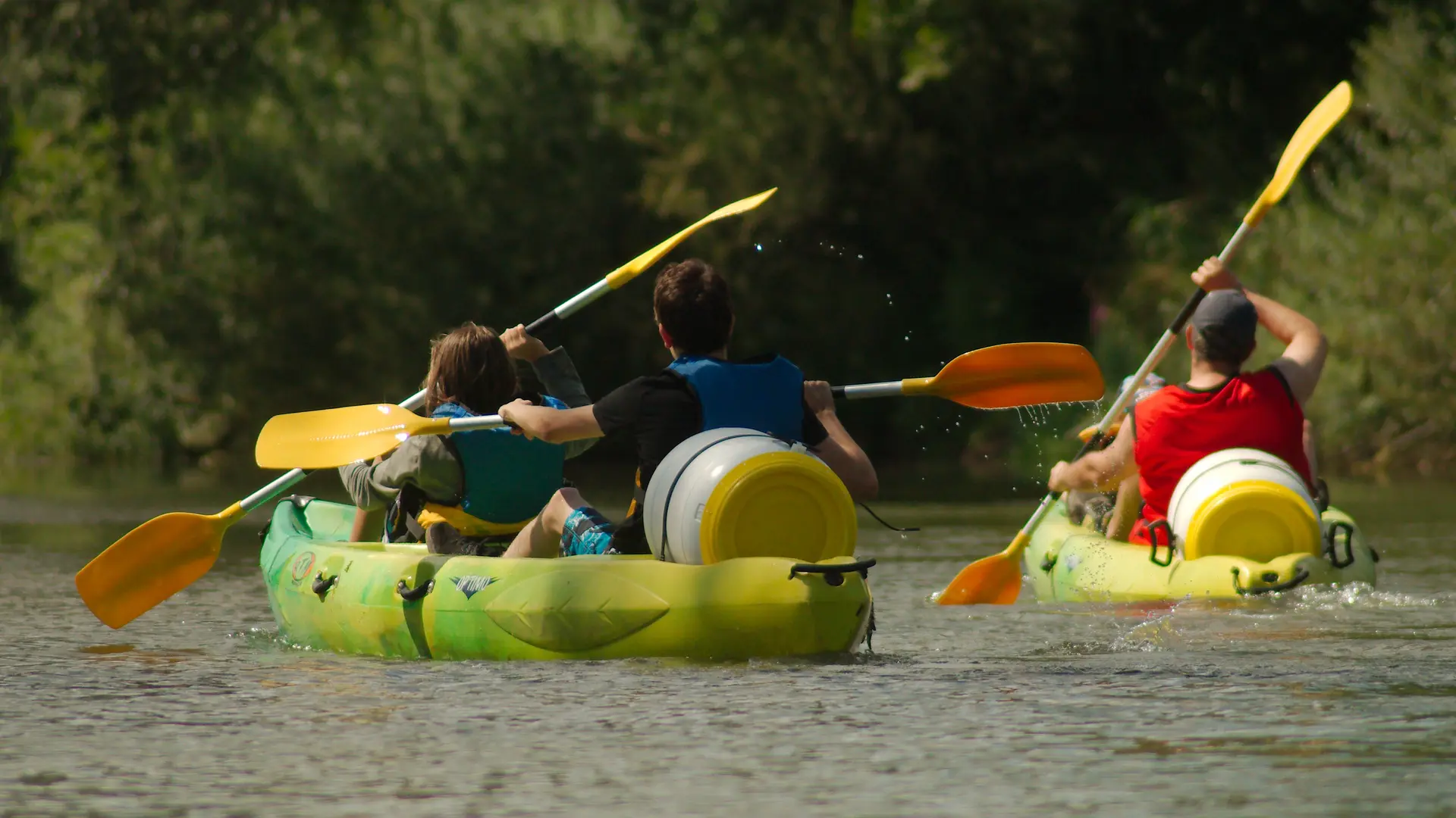 Sortie canoë