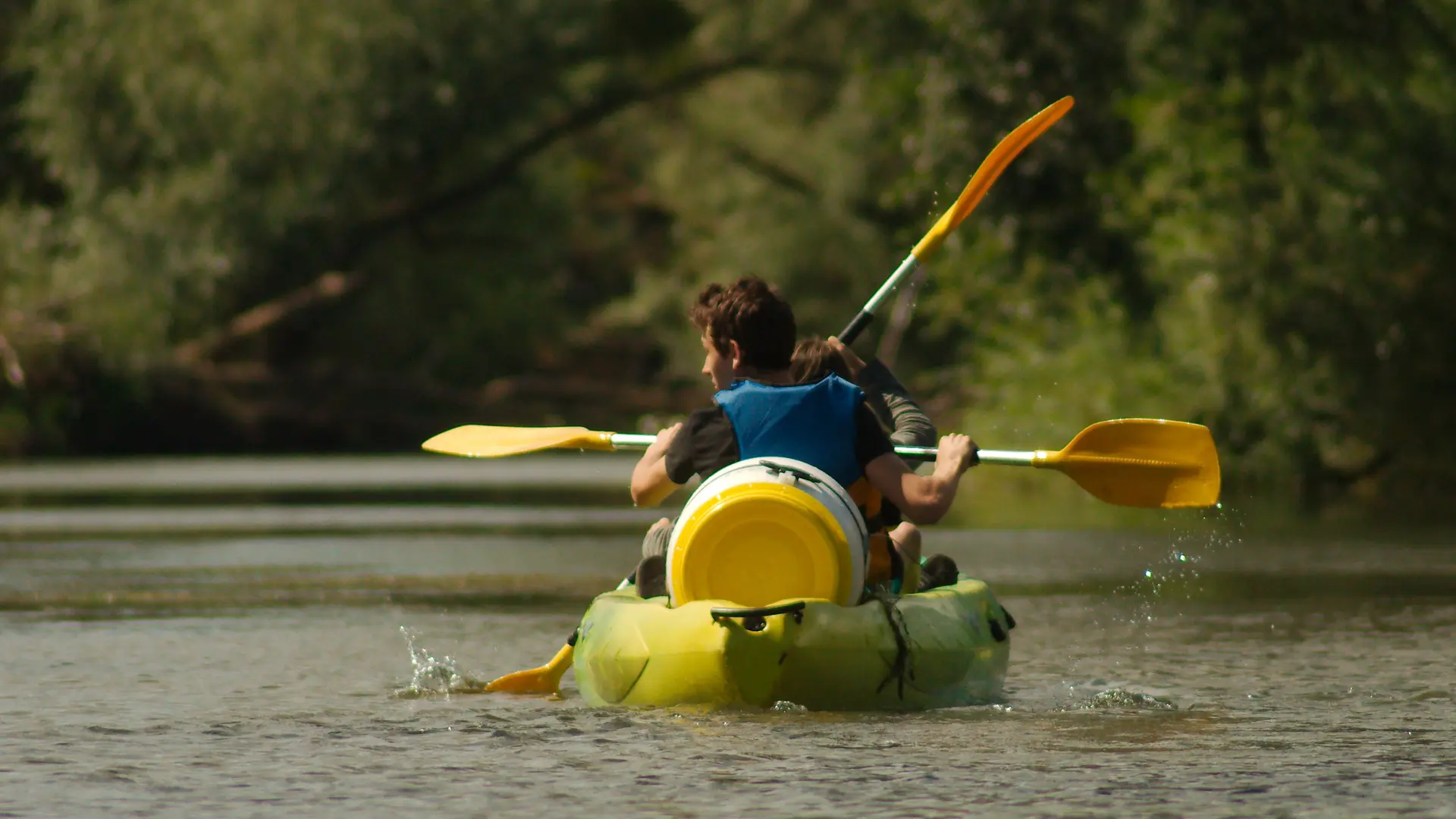 Sortie canoë