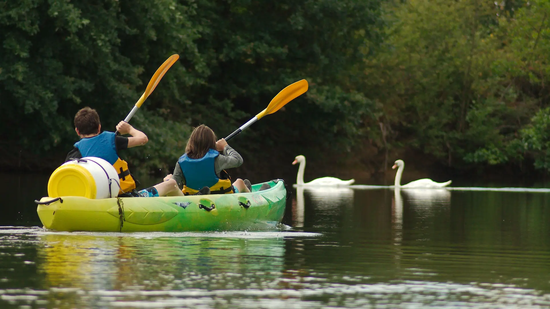 Sortie canoë