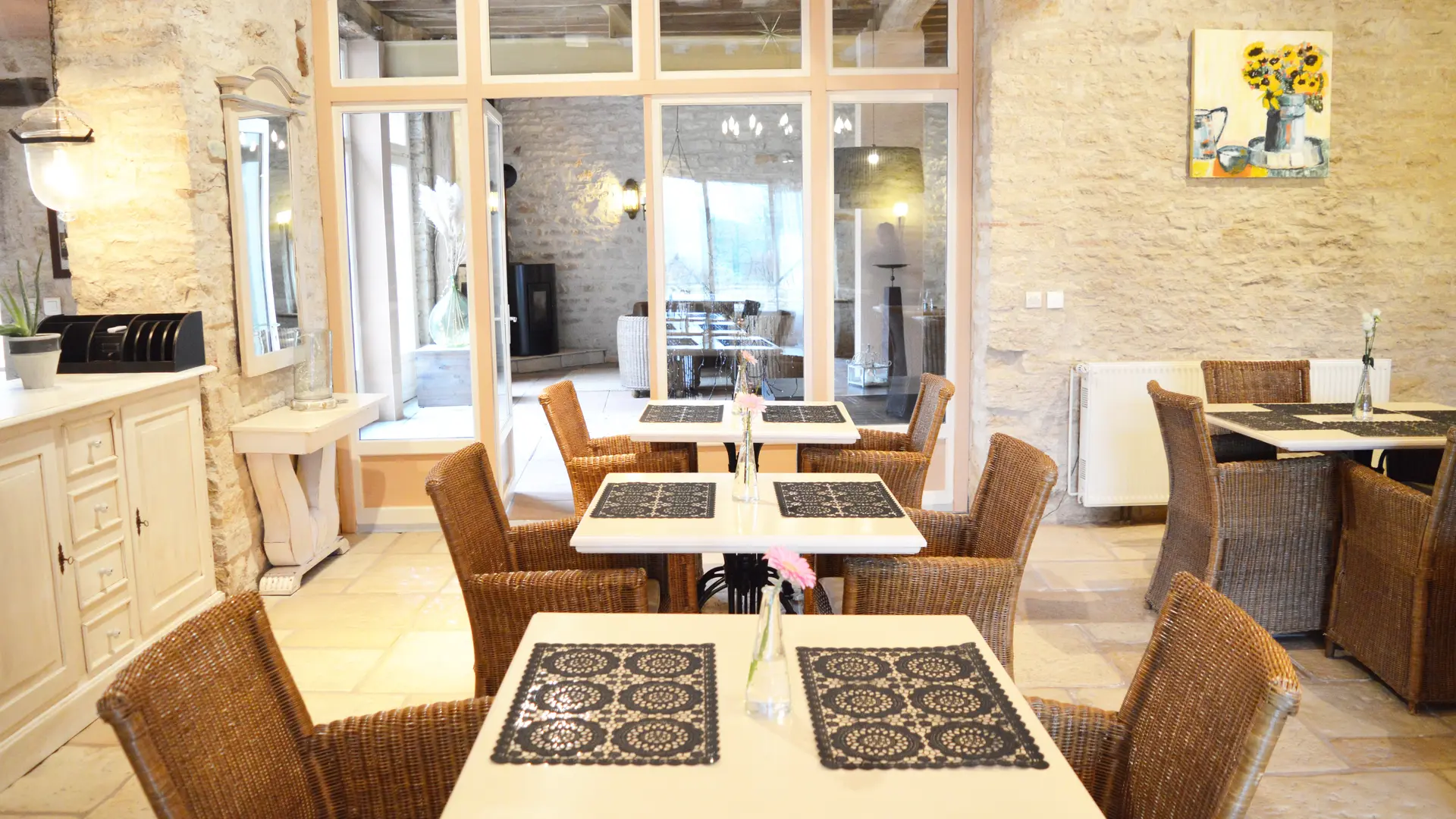 La salle du petit déjeuner