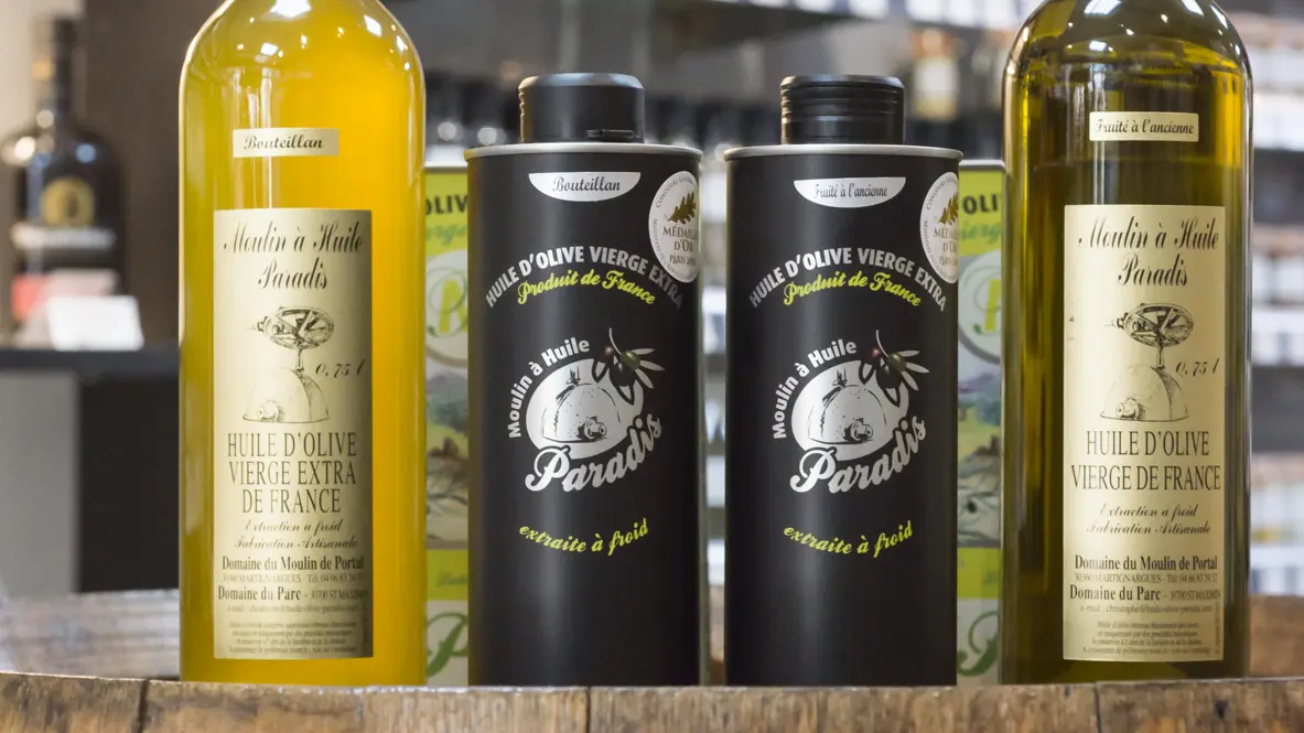 huiles olives