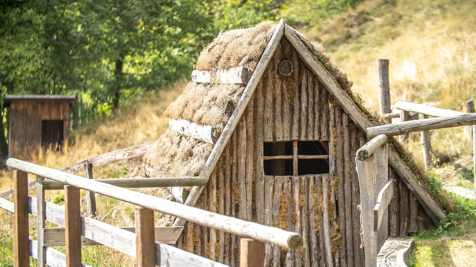 Musée de la Montagne - La cabane du bûcheron