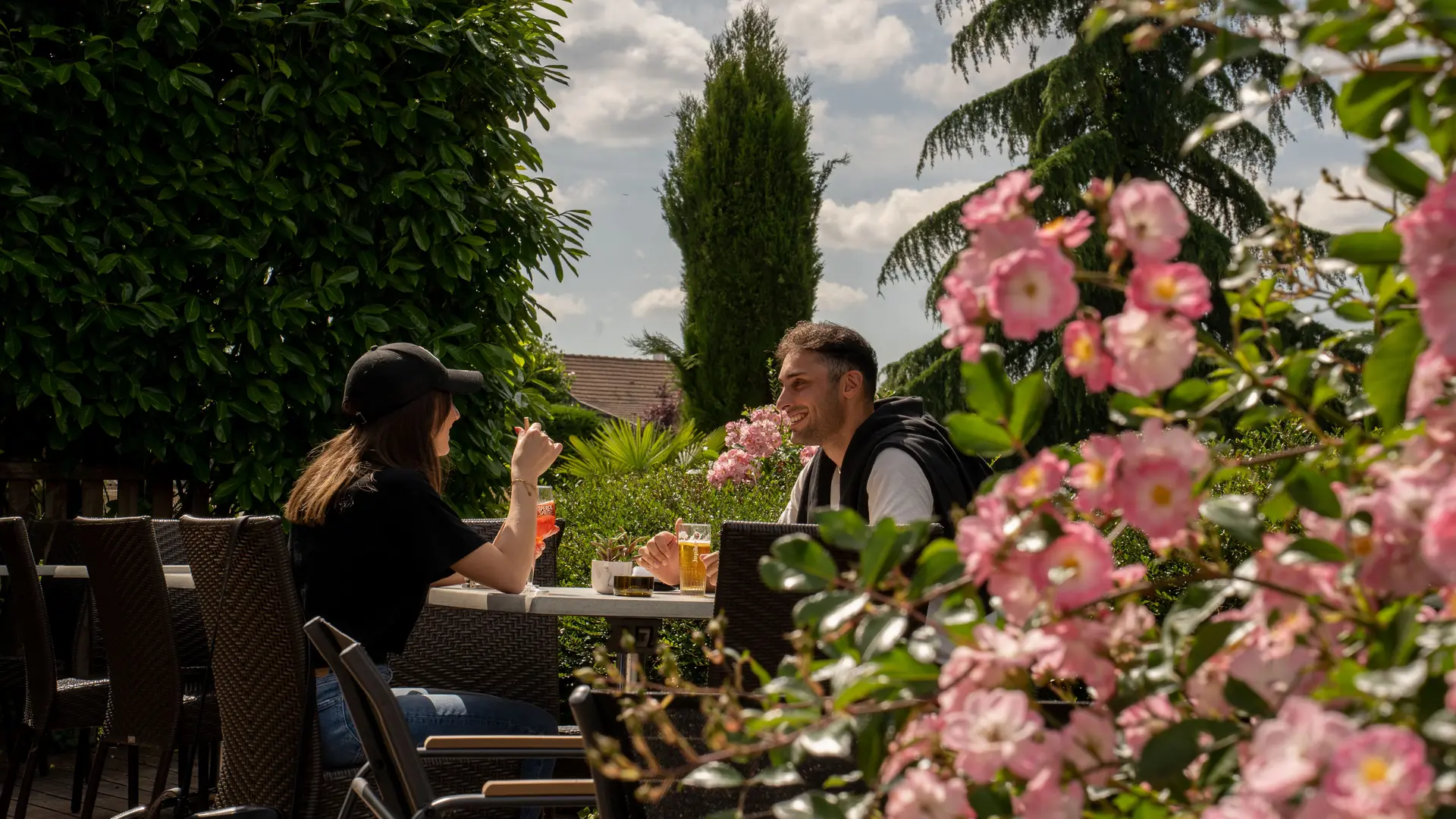 Hotel Parc Adelie - jardin