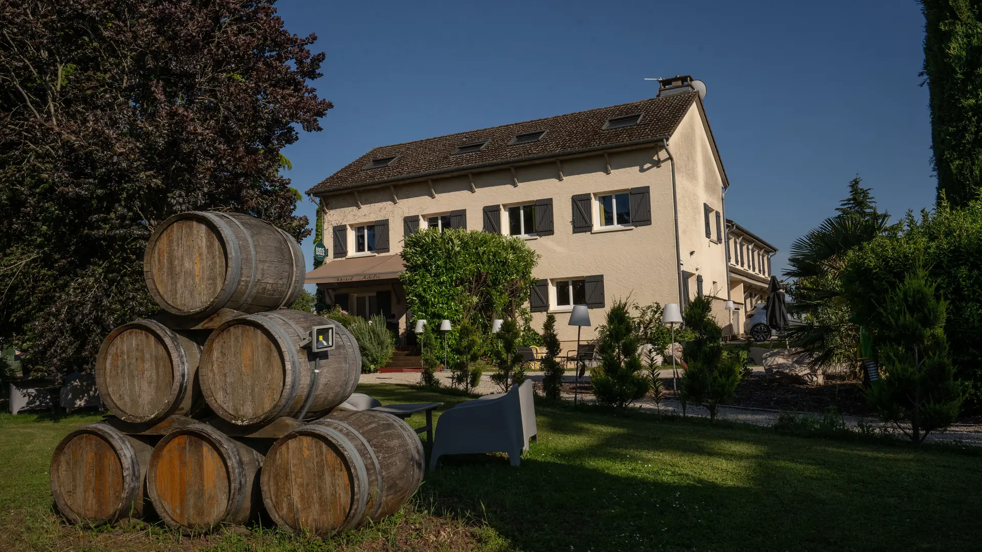 Hotel Parc Adelie - jardin