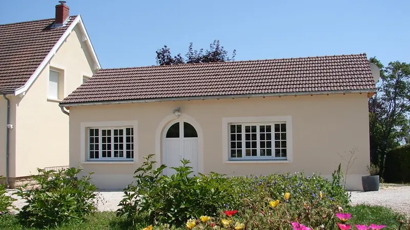 Vue extérieure de la façade