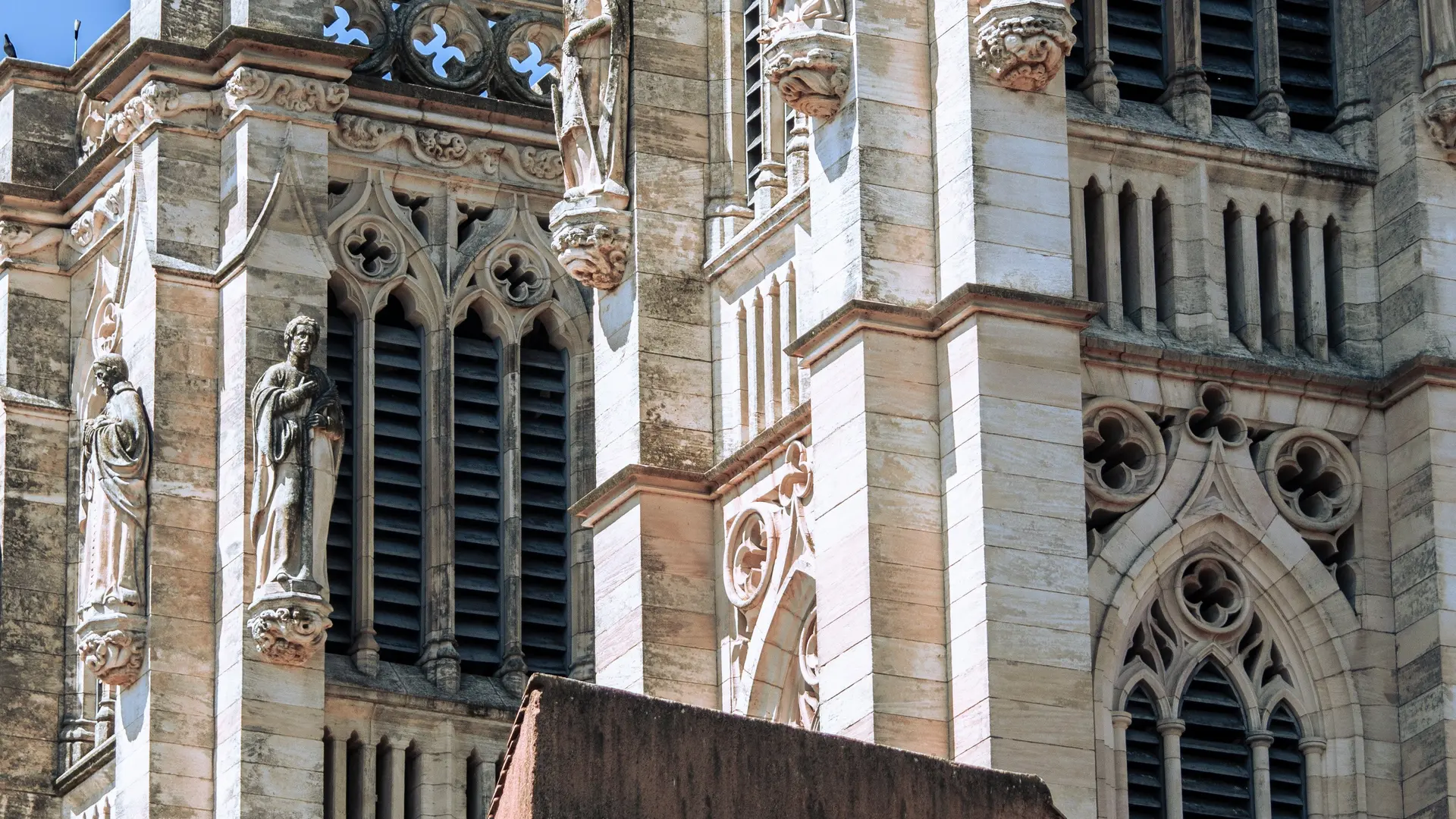 Vue sur la cathédrale