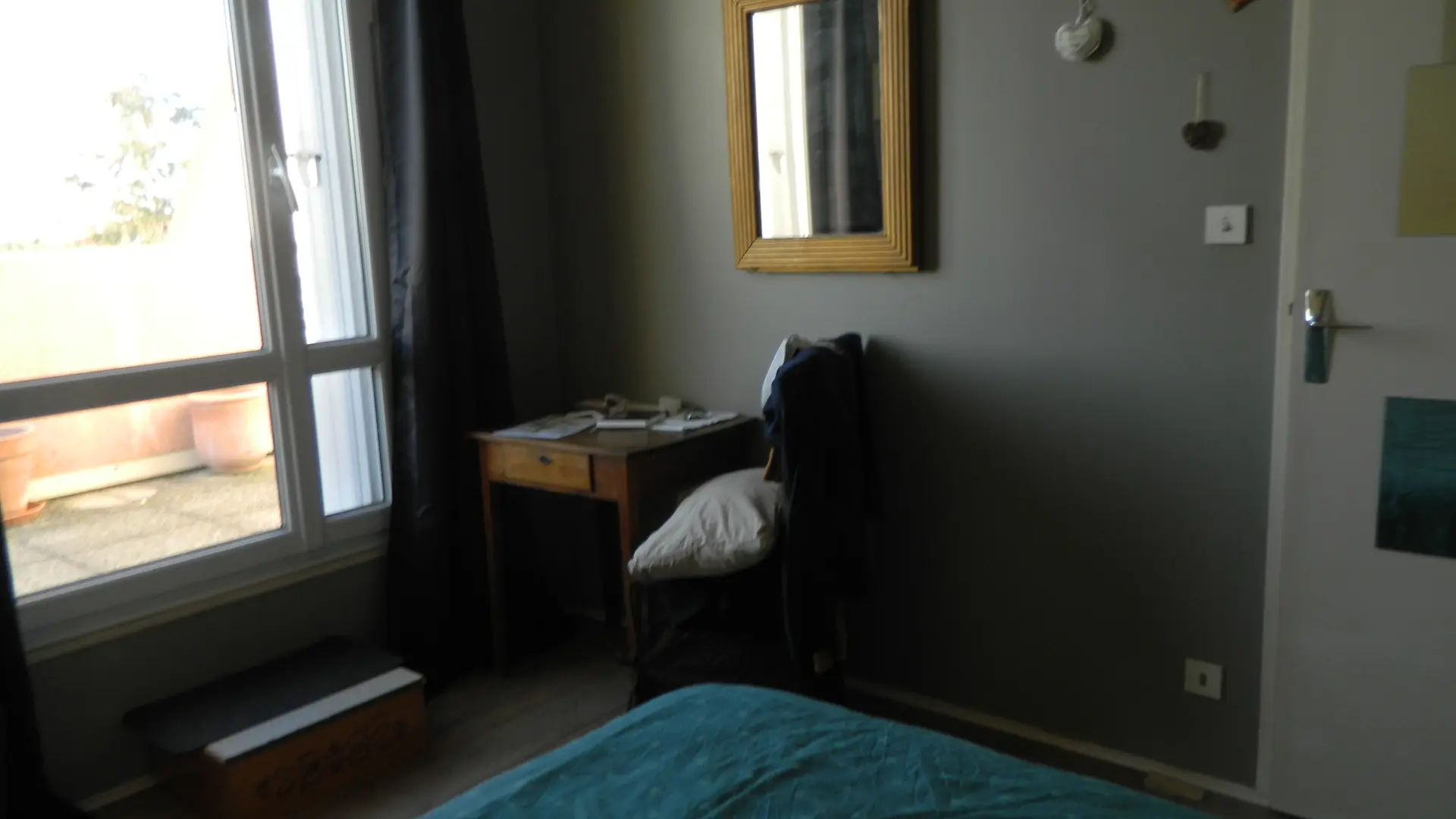 chambre parentale, accès terrasse du haut
