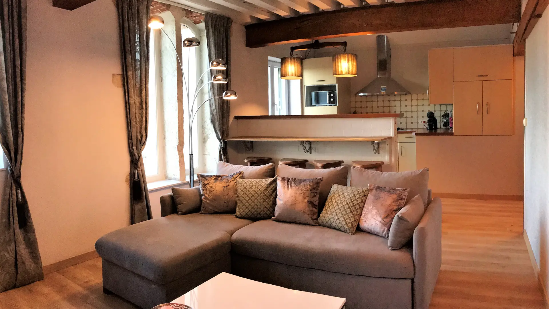 Domaine Pont Juillet - Salon Suite Familiale