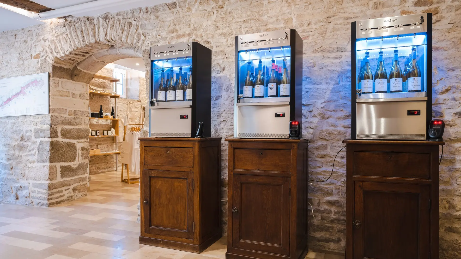 Distributeur vin au verre