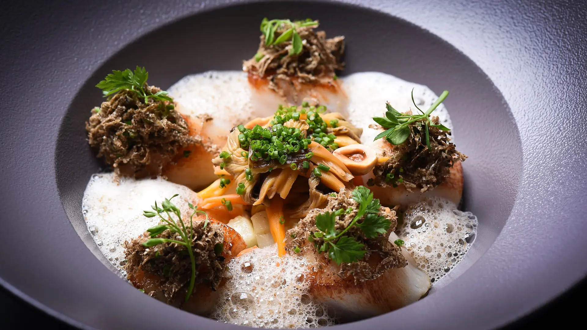 Plat Restaurant Les Jardins By La Cloche