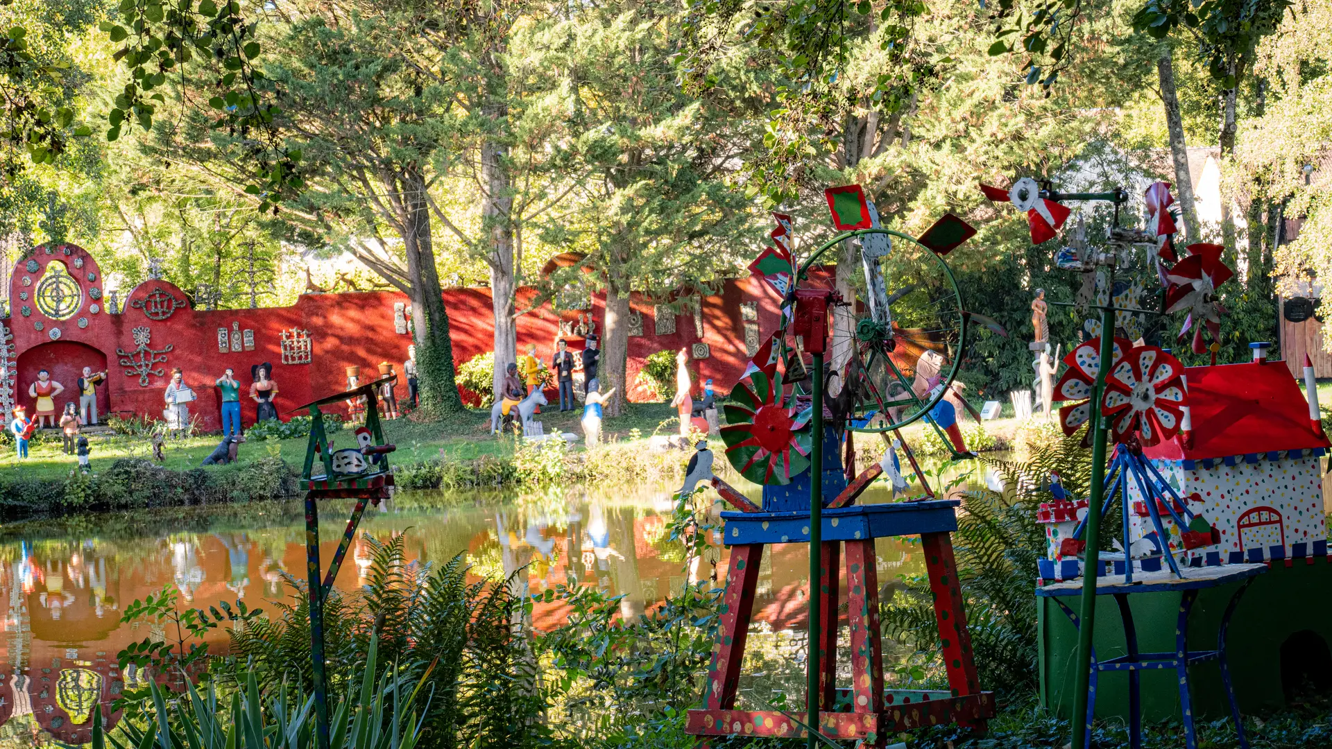 Le jardin habité de La Fabuloserie