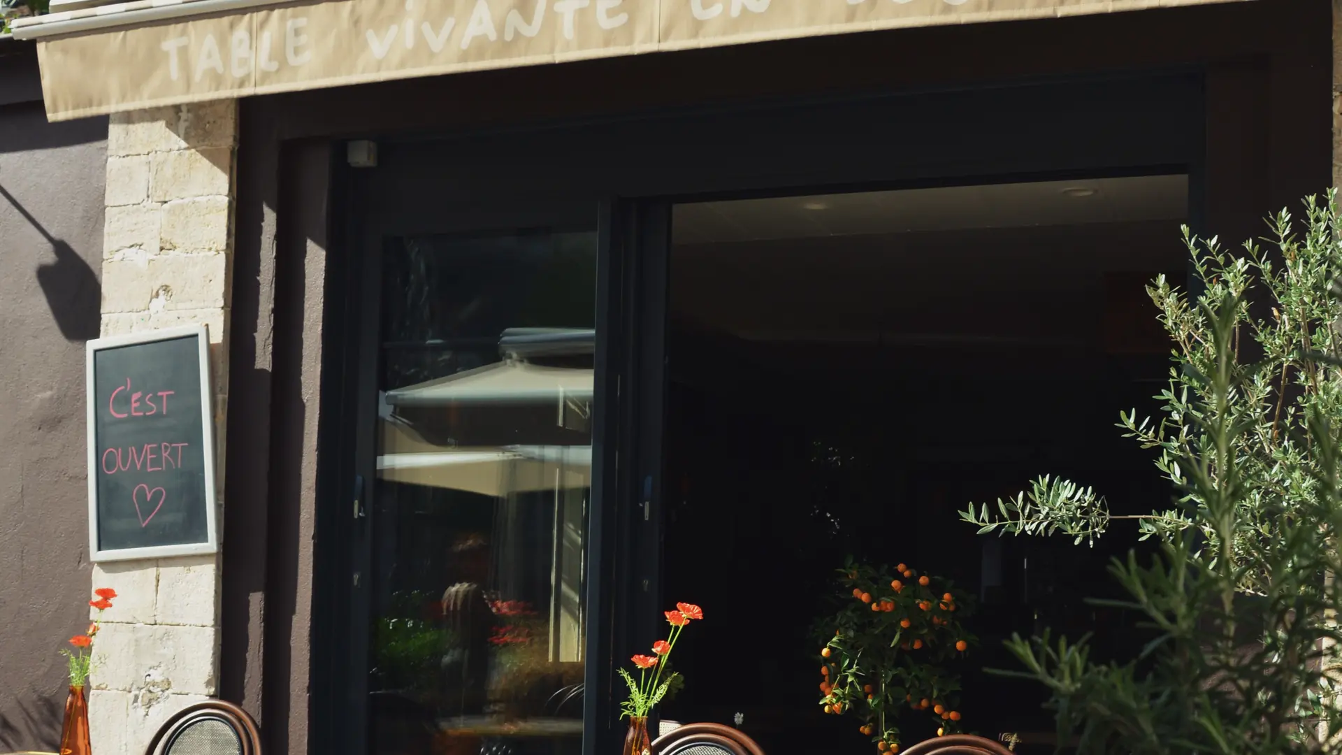 Façade du bistrot Jôye
