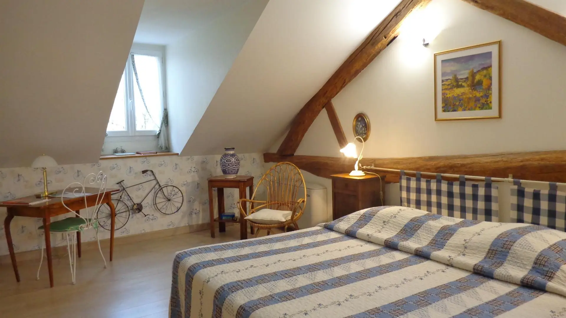 Chambre la bicyclette bleue_4