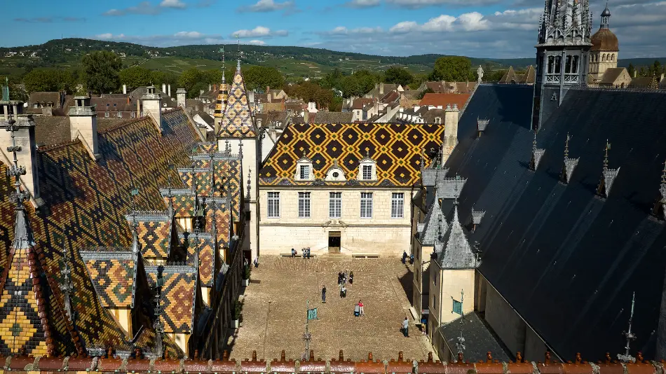 Hôtel-Dieu Hospices Civils de Beaune - Vue Drone