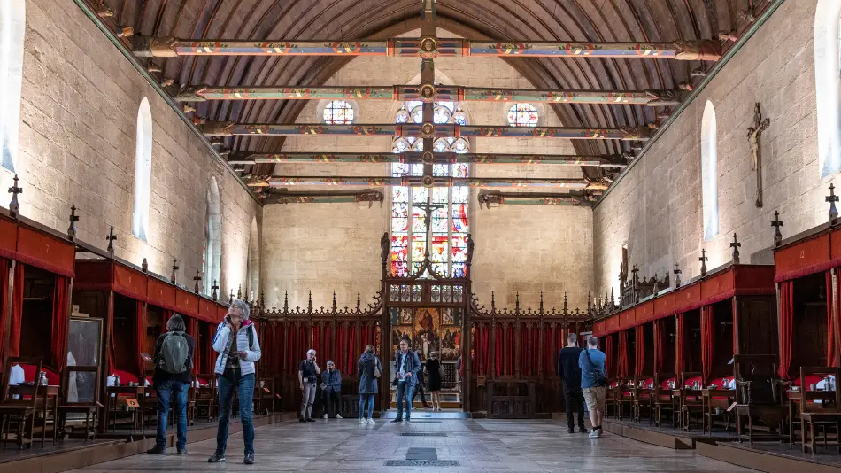 Salle des Pôvres - Hôtel-Dieu - Hospices Civils de Beaune