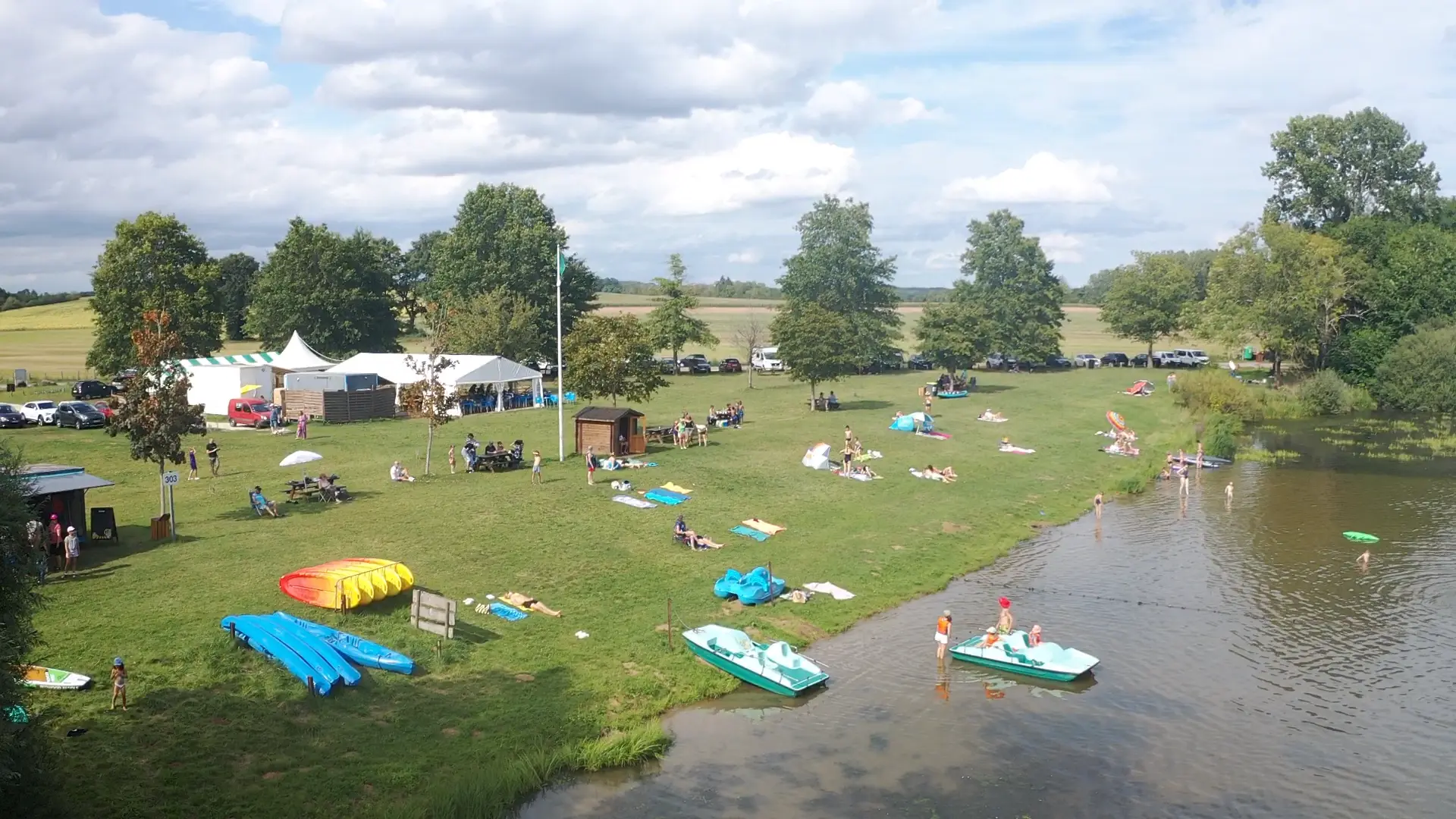 Plage Autet camping