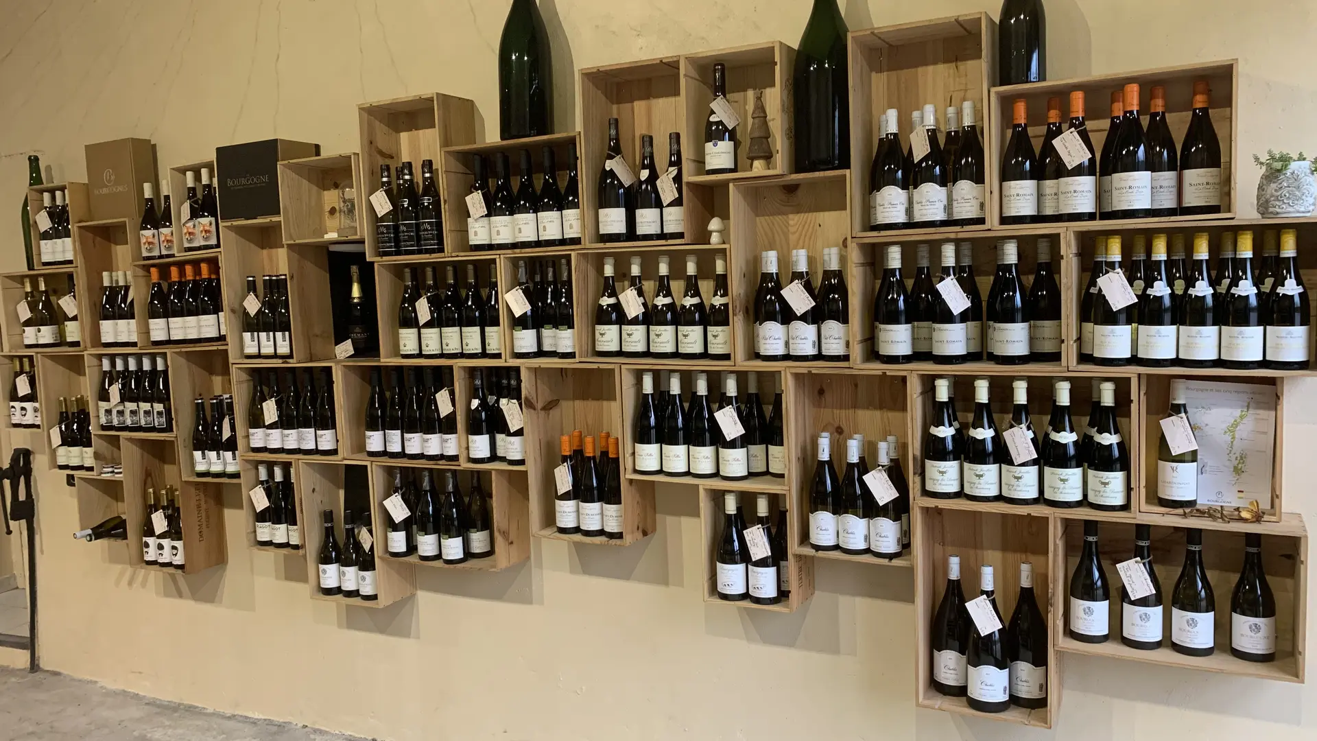 Caveau de vente - Bourgogne blanc