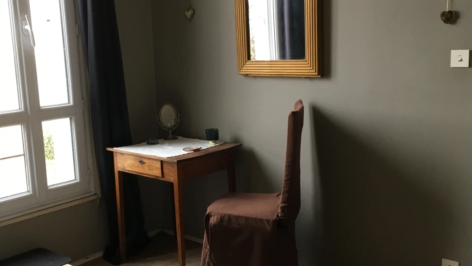 chambre 3 lit king size à l'étage