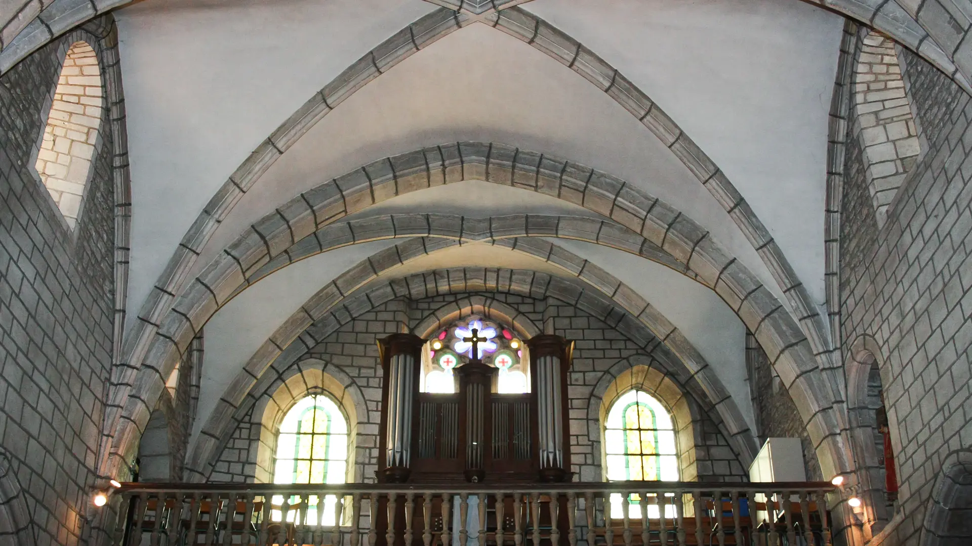 Église Saint-Symphorien - Tribune d'orgue