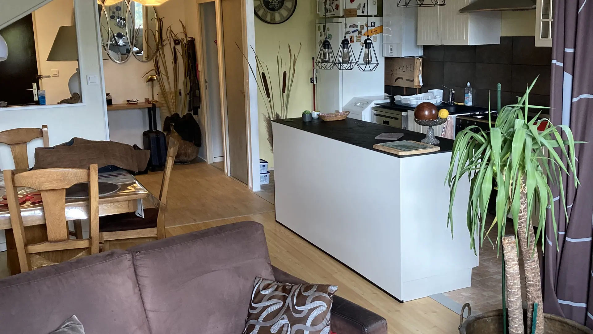 Cuisine ouverte sur salle