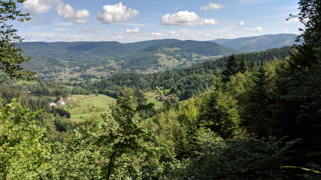 Panaroma sur les Hautes-Vosges