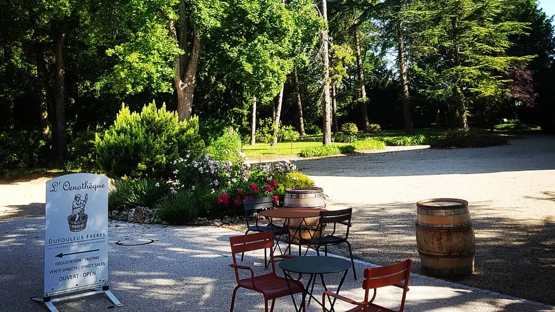 Terrasse - Œnothèque Dufouleur Frères