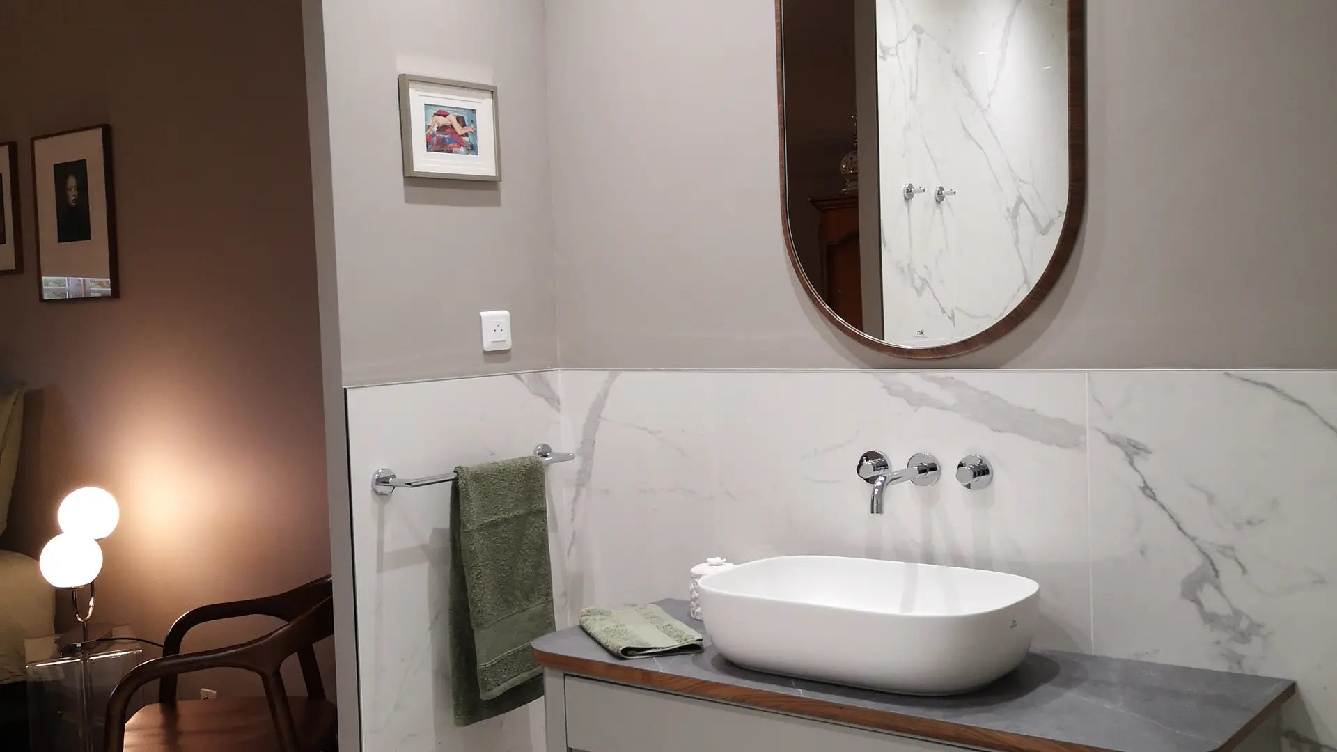 Salle de bain Le lys dans la vallée